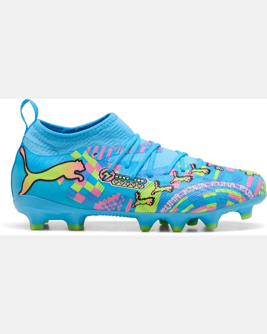 PUMA Kids' Future 9 Match Advanced Level FG/AG Soccer Cleats