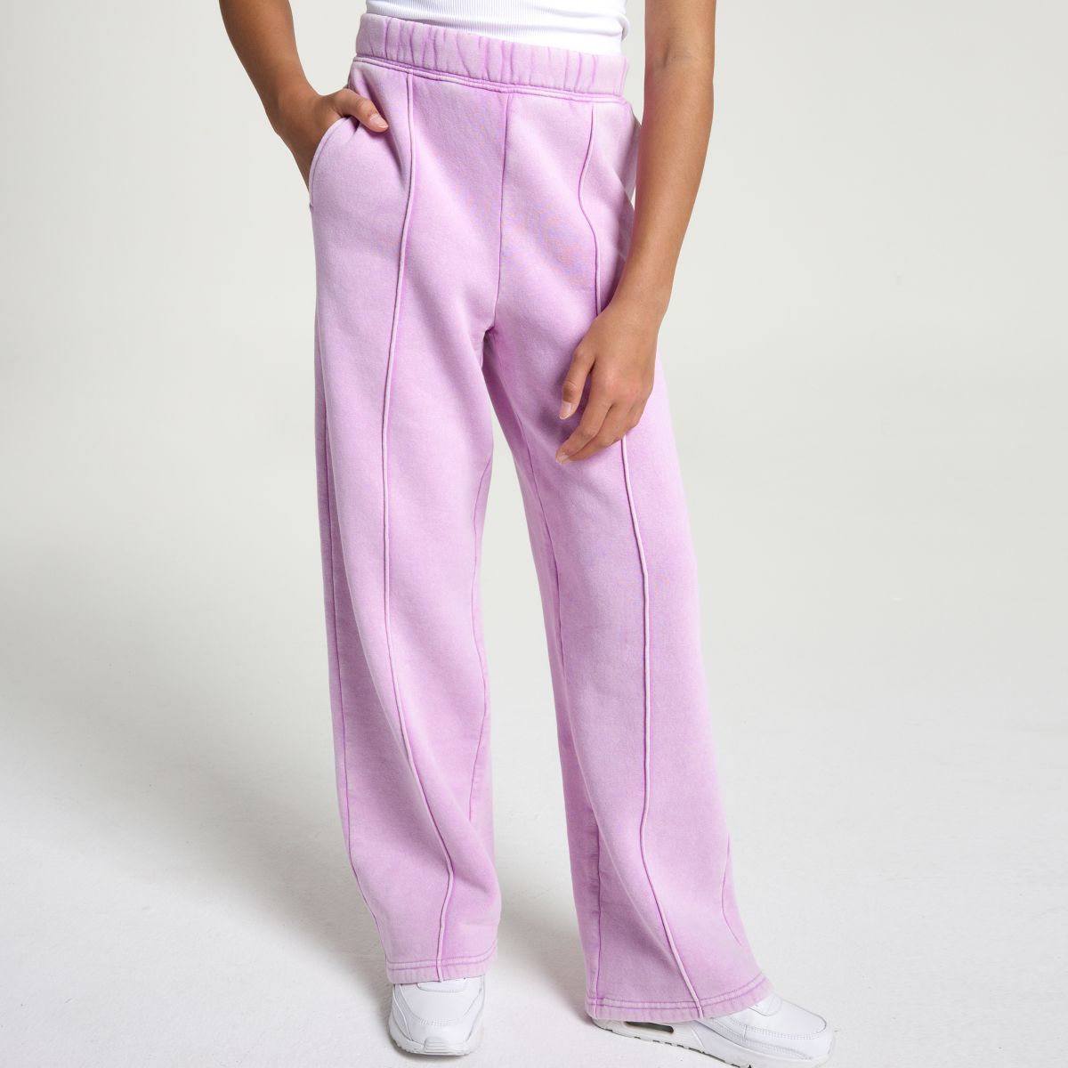 DSG Girls' Classic Fleece Pintuck Pant - Image 5