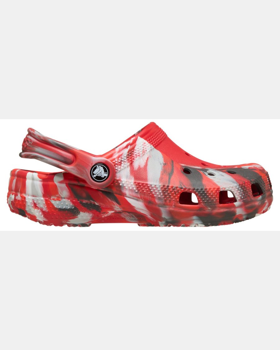 Crocs Kids' Classic Marbled Clogs - Image 5