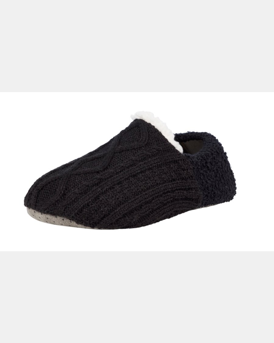 Northeast Outfitters Cozy Cabin Women's Diamond Knit Slippers - Image 3