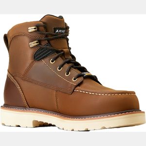 Ariat Men's Rebar Wedge Moc Toe 6" Waterproof Work Boot