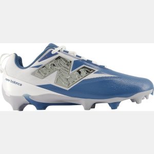 New Balance Burn X5 Liquid Silver Lacrosse Cleats