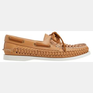 Sperry Women's Authentic Original 2 Eye Woven Boat Shoe