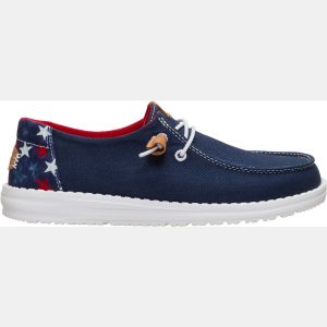 Hey Dude Women's Wendy Americana Stars Shoes