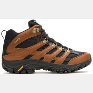 Merrell Men's Moab 3 Luxe Leather Mid Waterproof Hiking Boots