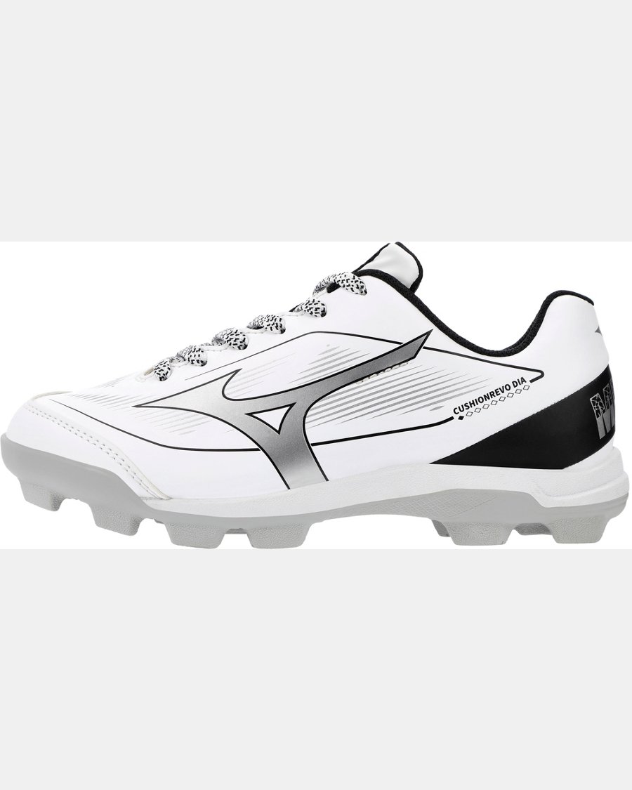 Mizuno Kids' Cushionrevo Diamond RM Baseball Cleats - Image 4