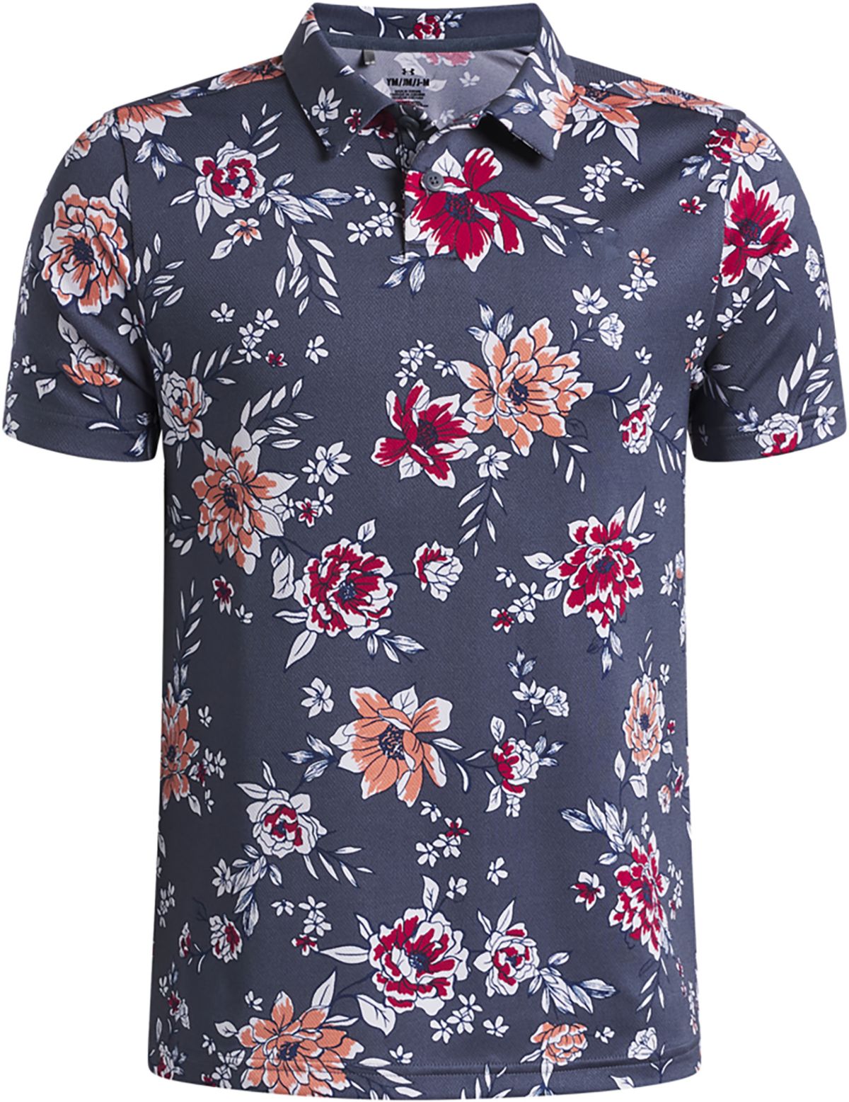 Under Armour Boys' Matchplay Printed Golf Polo - Image 6