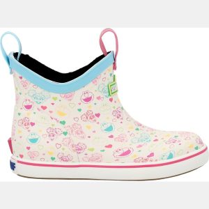 XtraTuf Kids Sesame Street Abby & Elmo Ankle Deck Boots