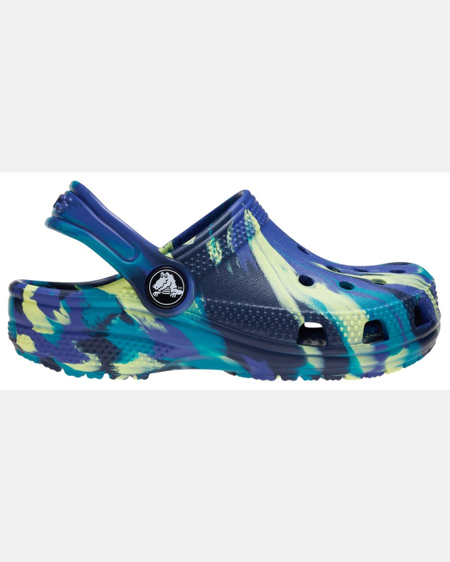 Crocs Kids' Classic Marbled Clogs - Image 6