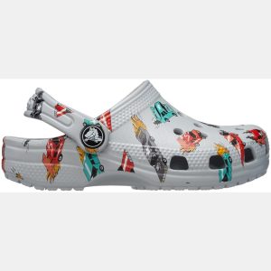Crocs Toddler Classic Race Cars Clogs