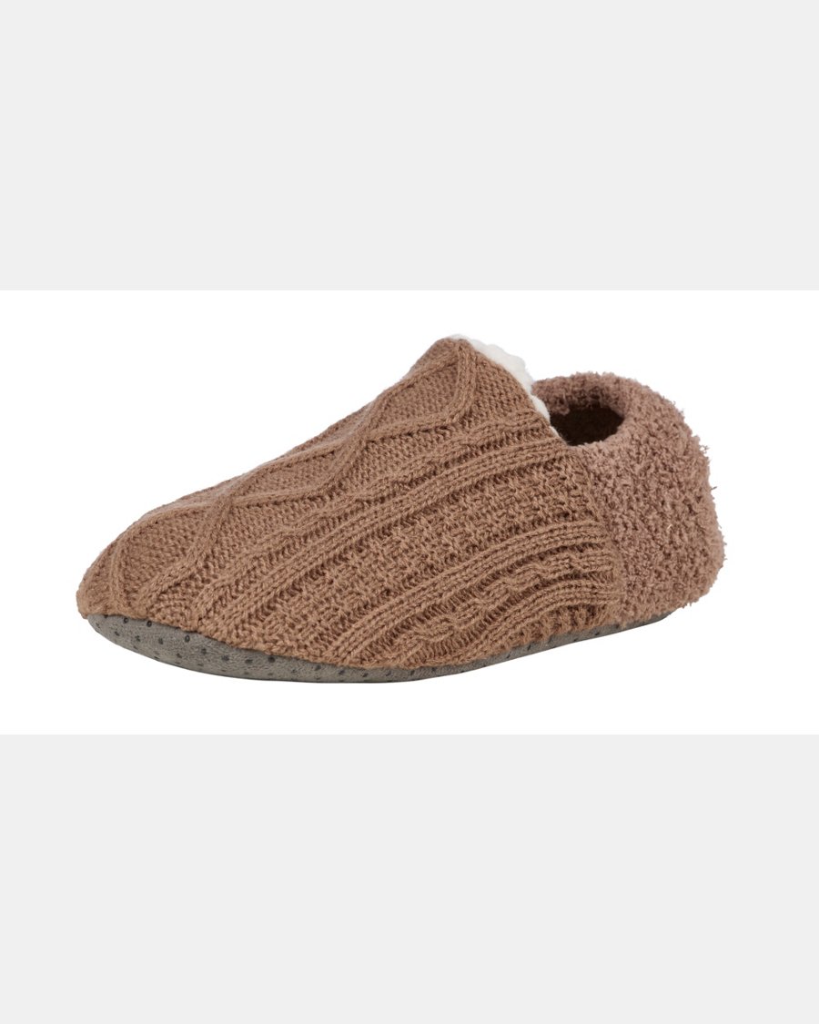 Northeast Outfitters Cozy Cabin Women's Diamond Knit Slippers - Image 4