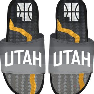 ISlide Adult 2025-26 City Edition Utah Jazz Gel Slide Sandals