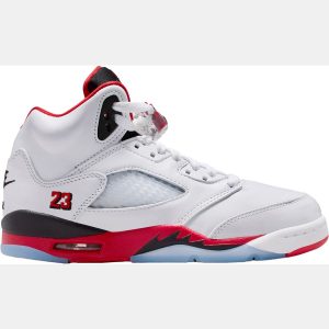 Air Jordan Kids' Grade School 5 Retro Basketball Shoes