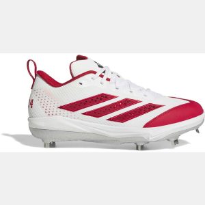 adidas Women's adizero Instinct 2.0 Pitching Toe NiJaree Canady Metal Fastpitch Softball Cleats