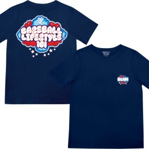 Baseball Lifestyle 101 Boys' Cotton Candy USA T-Shirt