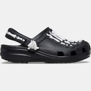 Crocs Toddler Glow Skeleton Classic Clogs