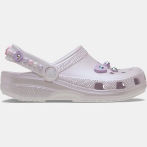 Crocs Kids' Pearls Heartshine Classic Clogs