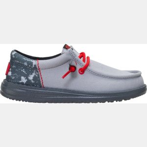 Hey Dude Kids' Wally Funk Splatter Camo Shoes