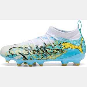 PUMA Kids' Future 9 Play FG/AG Soccer Cleats