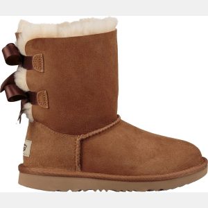 UGG Kid's Bailey Bow II Sheepskin Boots