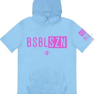 Baseball Lifestyle 101 Boys' BSBL-SZN V3 Short Sleeve Hoodie