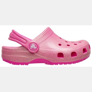 Crocs Toddler Iridescent Glitter Clogs