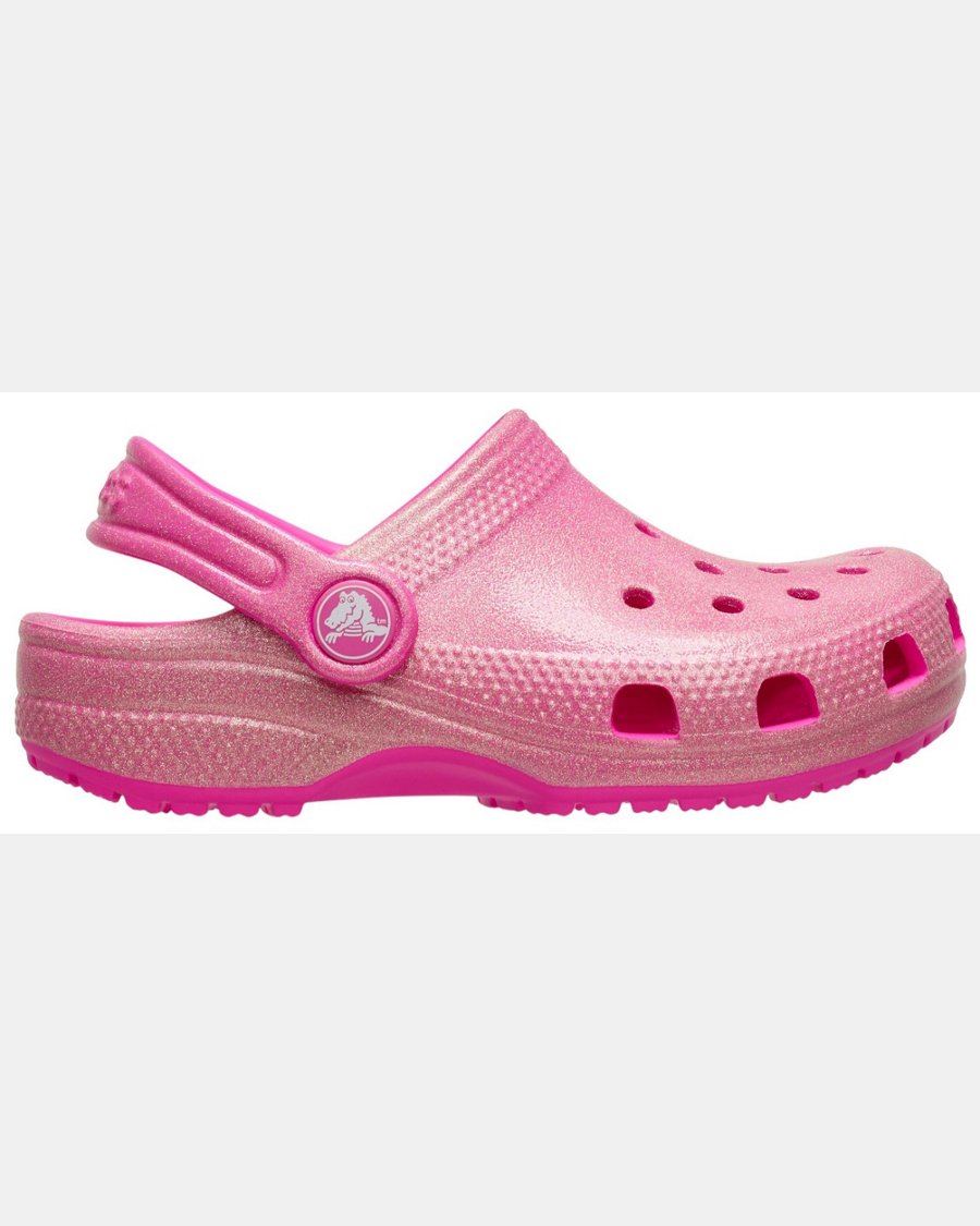 Crocs Toddler Iridescent Glitter Clogs