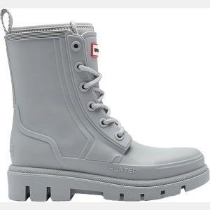 HUNTER Women's Diana Waterproof Lace-up Rain Boots