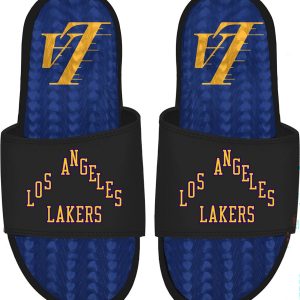 ISlide Adult 2025-26 City Edition Los Angeles Lakers Gel Slide Sandals