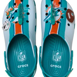 Crocs NFL Classic Miami Dolphins Clog