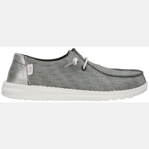 Hey Dude Women's Wendy Metallic Sparkle Shoe