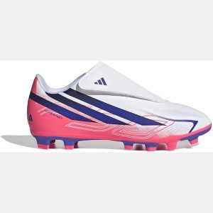 adidas Kids' F50 Hyperfast Club Velcro FG/MG Soccer Cleats