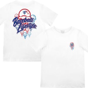 Baseball Lifestyle 101 Boys' USA Scoop T-Shirt
