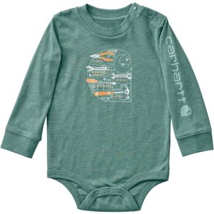 Carhartt Infant Tool "C" Long-Sleeve Graphic Bodysuit