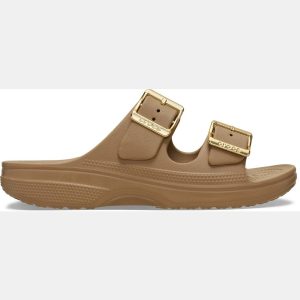 Crocs Saturday Metallic Buckle Sandal
