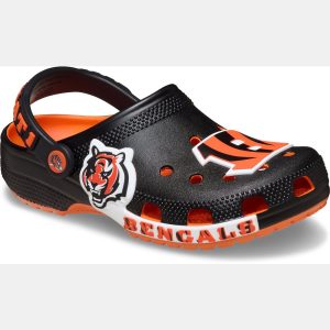 Crocs Kids' NFL Cincinnati Bengals Classic Clogs