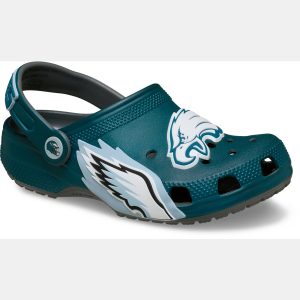 Crocs Kids' NFL Miami Dolphins Classic Clogs