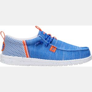 Hey Dude Men's Wally Stretch Sox Florida Gators Shoes