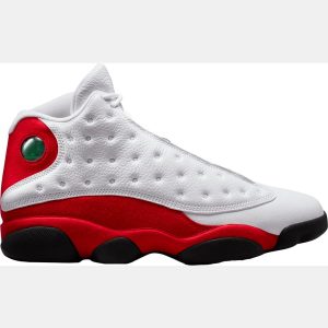 Air Jordan 13 Retro 'White and University Red' Basketball Shoes
