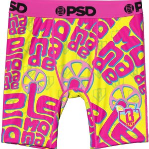 PSD Underwear x Baseball Lifestyle 101 Boys' Lemon Groove Boxer Briefs