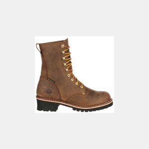 Georgia Boot Men's Logger 400g Waterproof EH Steel Toe Work Boots