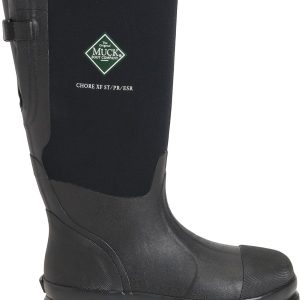 Muck Boots Men's Chore Extended Fit Waterproof Steel Toe Work Boots