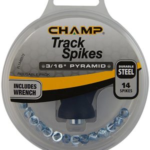 Champ 3/16" Pyramid Track Spikes - 14 Pack