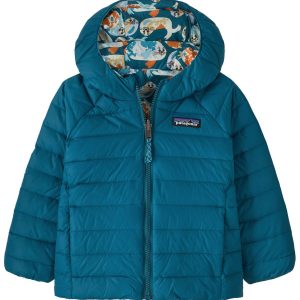 Patagonia Toddlers' Reversible Down Sweater Hoodie