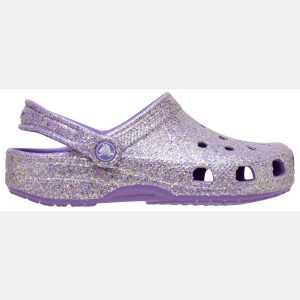 Crocs Kids' Classic Fantasy Glitter Clogs