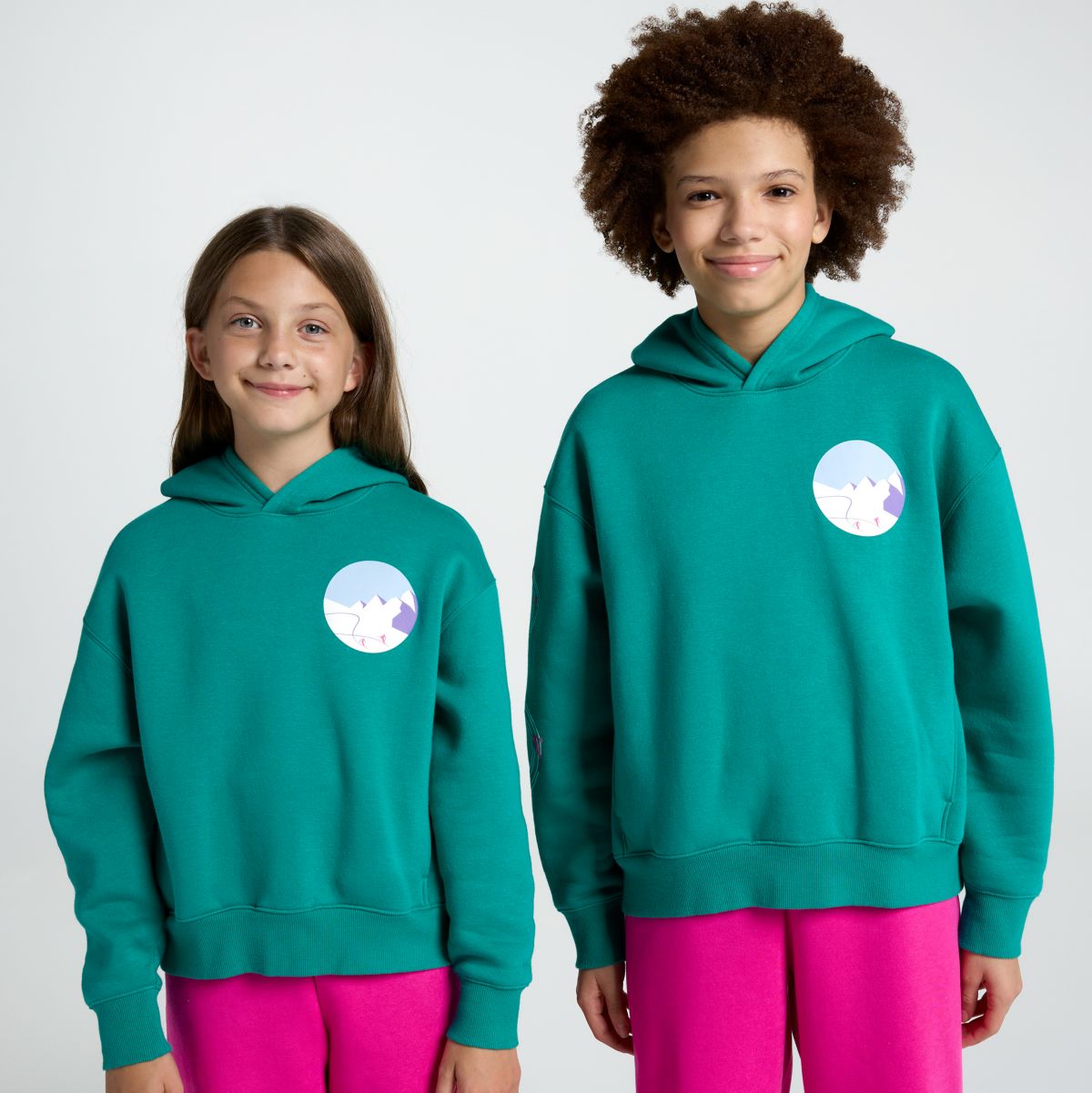 DSG Girls' Classic Fleece Hoodie - Image 3