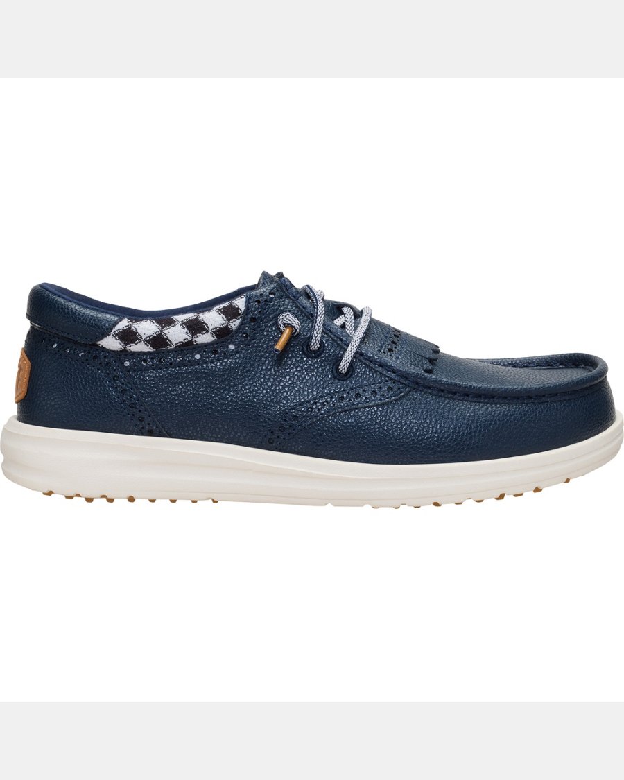 Hey Dude Men's Wally Golf Classic Golf Shoes