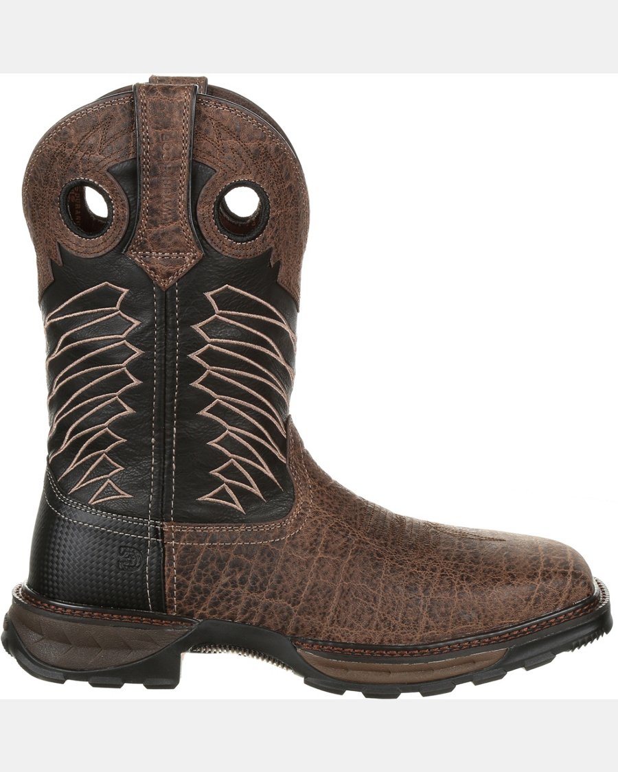 Durango Men's Steel Toe Waterproof Western Boots