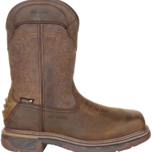 Rocky Men's Square Toe Waterproof Composite Toe Western Boots
