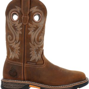 Georgia Boots Men's 11" Carbo-Tec FLX Alloy Toe Waterproof Pull-On Work Boots